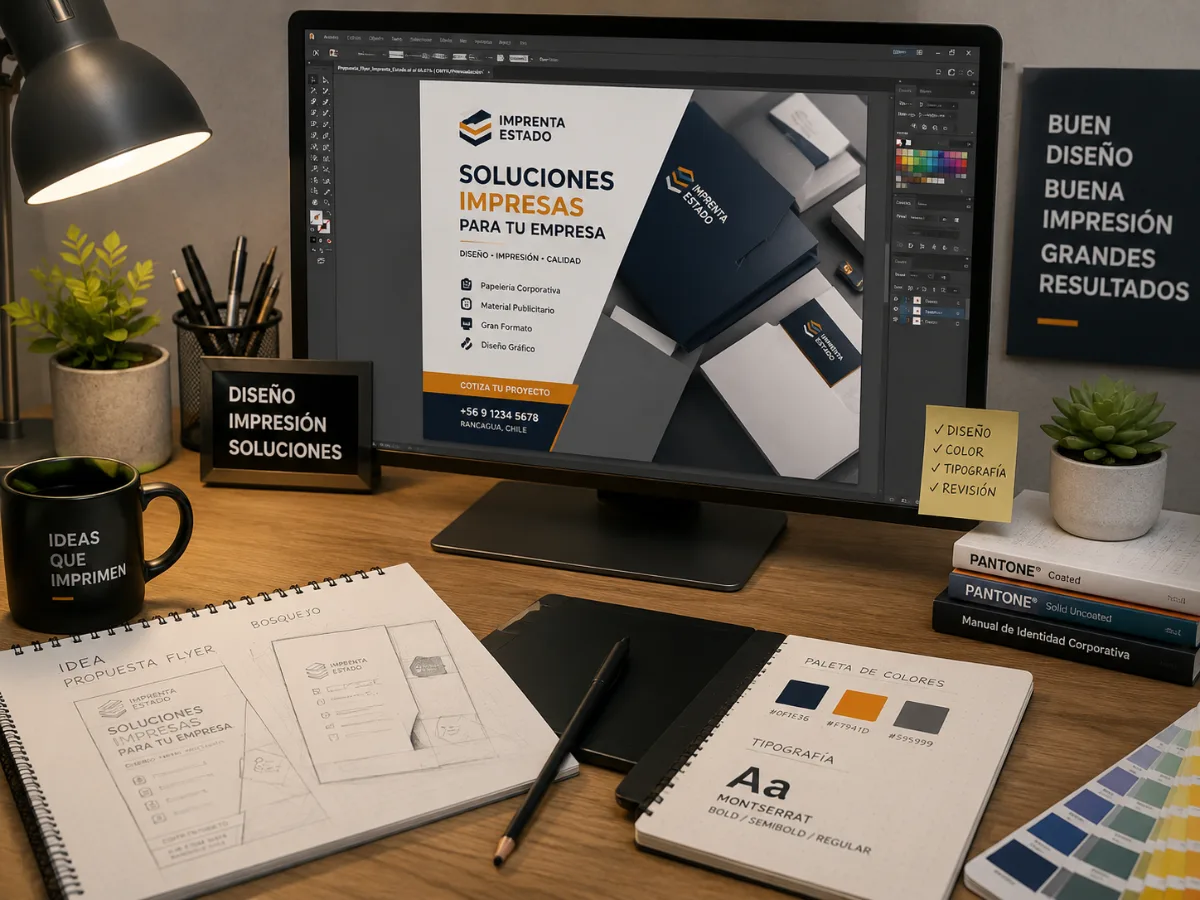 Asesoría de diseño gráfico para impresión