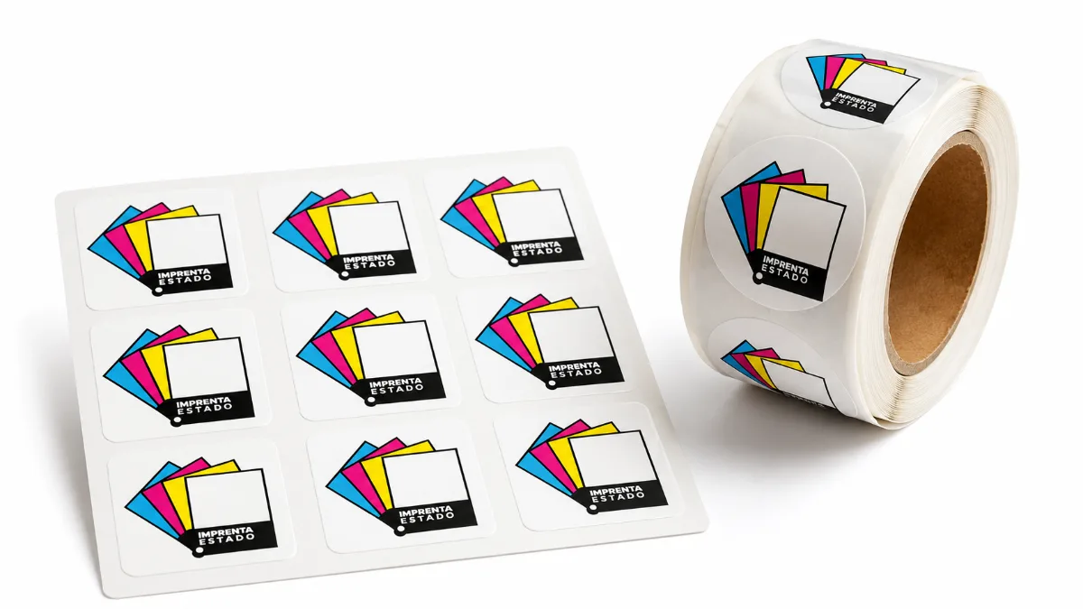 Stickers en rollo — Imprenta Estado Rancagua