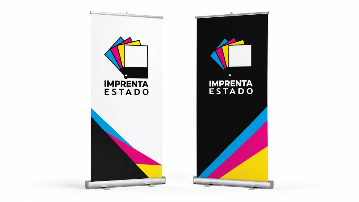 Pendones impresos — Imprenta Estado Rancagua